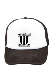 Moonee Valley logo trucker cap - Black/White