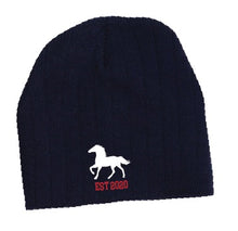 Elwood Stallions - Cable Knit Beanie & Peak Cap