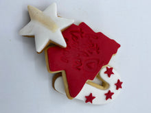 "Best Teacher Ever" Christmas Vanilla Cookie Gift Bag - Christmas Tree Red