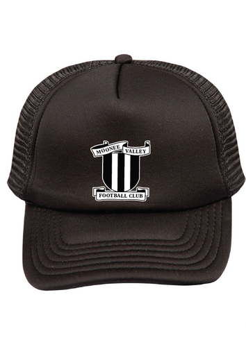 Moonee Valley logo trucker cap - Black
