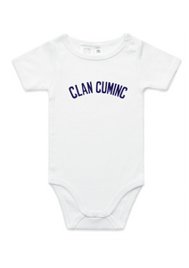 CLAN CUMING WHITE MINI-ME INFANT ONE PIECE