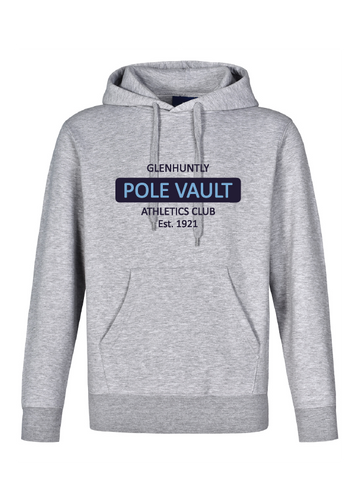 Glenhuntly Pole Vault Hoodie - Grey Marle