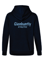 Glenhuntly Athletics Club Zip Front Fleecy Hoodie OPTIONAL CUSTOM NAME